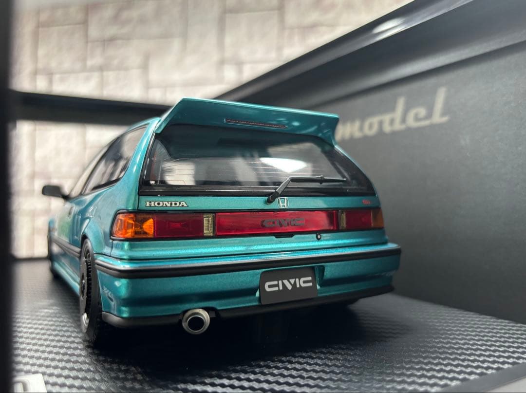 1/18イグニッションモデル　ホンダシビック【新品】大阪環状族　なにわ友あれ