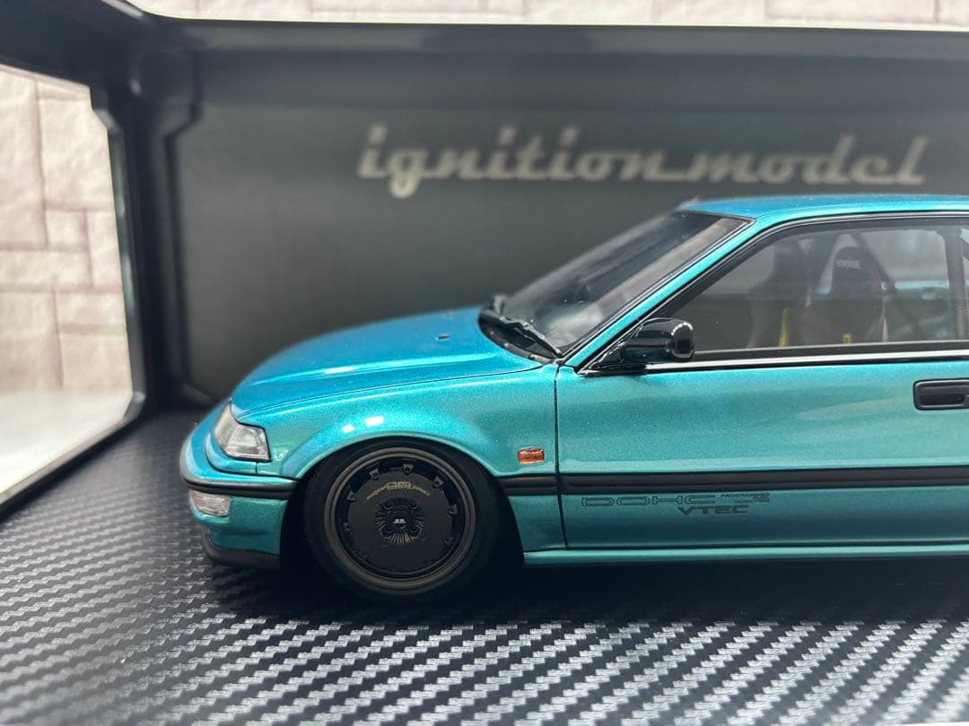 1/18イグニッションモデル　ホンダシビック【新品】大阪環状族　なにわ友あれ