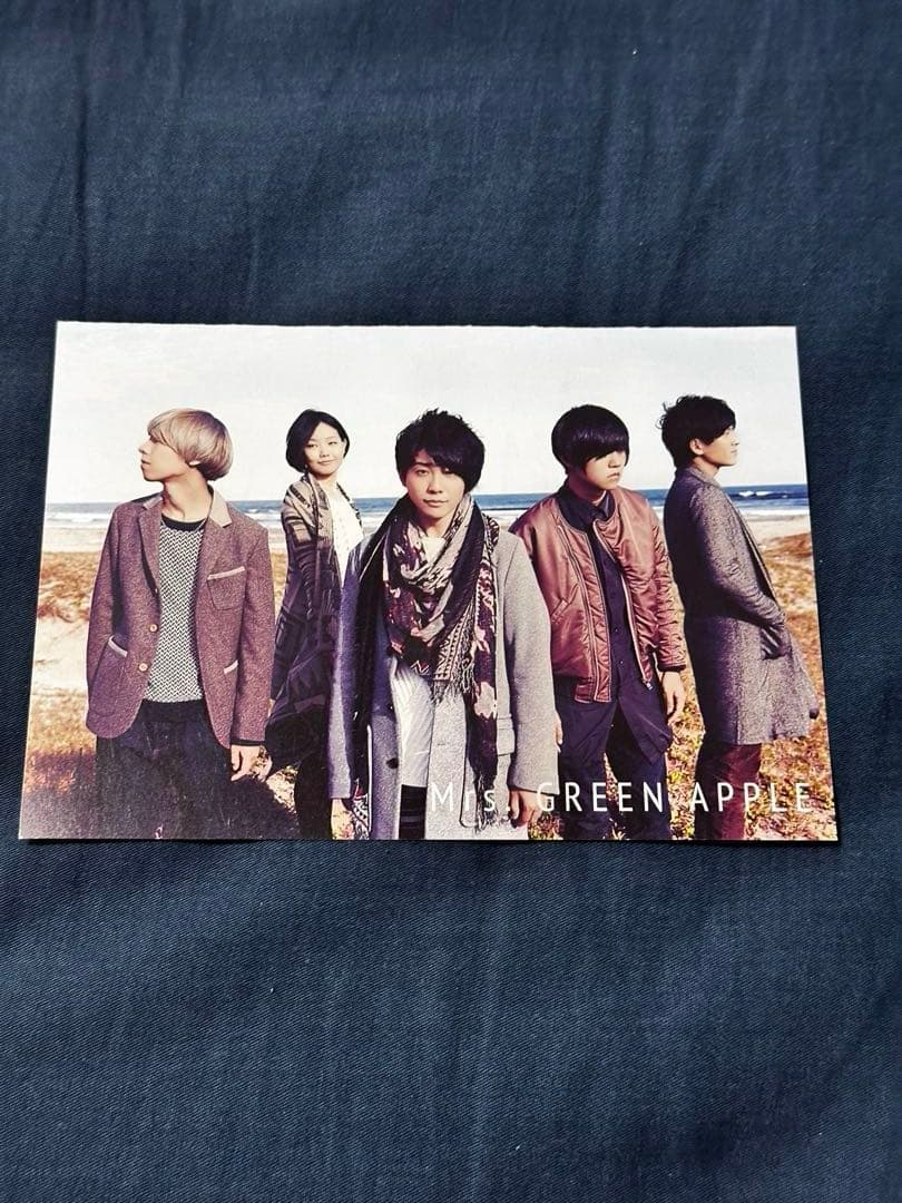 Mrs. GREEN APPLE サイン入りポストカード ラババン - メルカリ