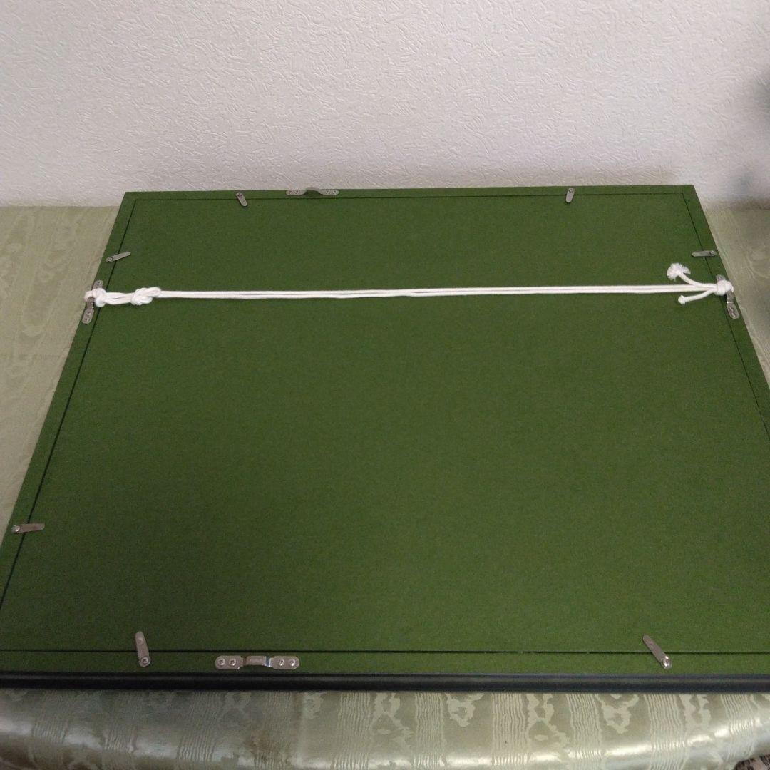 E-122 花園の絵 F6 美術品・アンティーク・コレクション