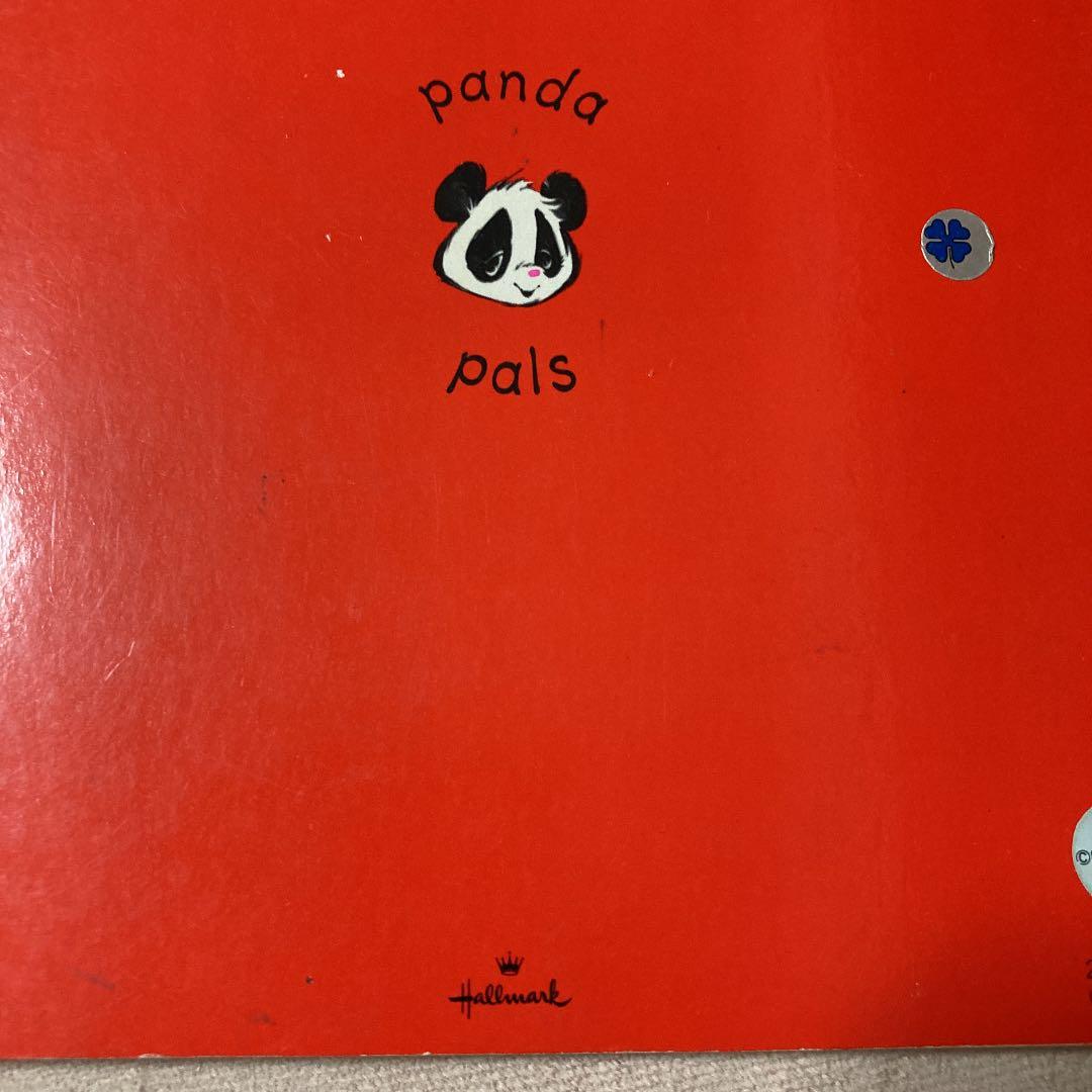 ホールマーク パンダノート 昭和レトロ