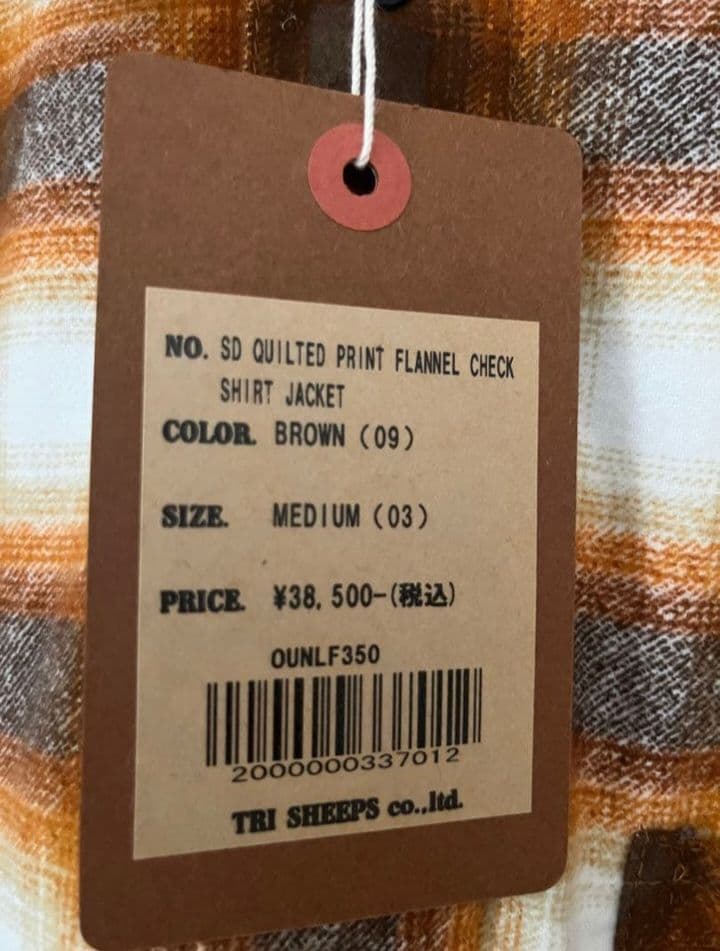 スタンダードカリフォルニア キルティングシャツジャケット　Mサイズ