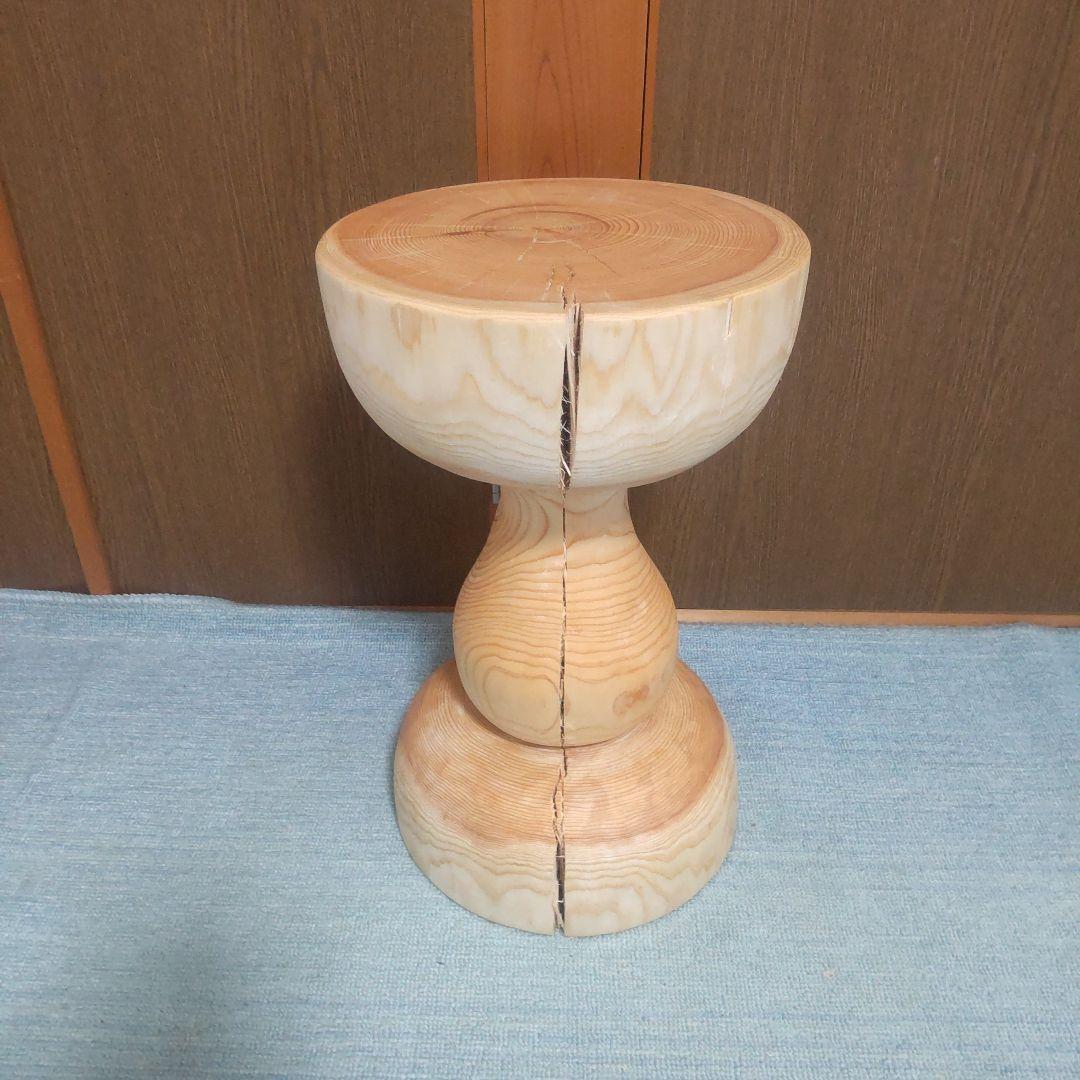 ハートさん専用丸太椅子 スツール