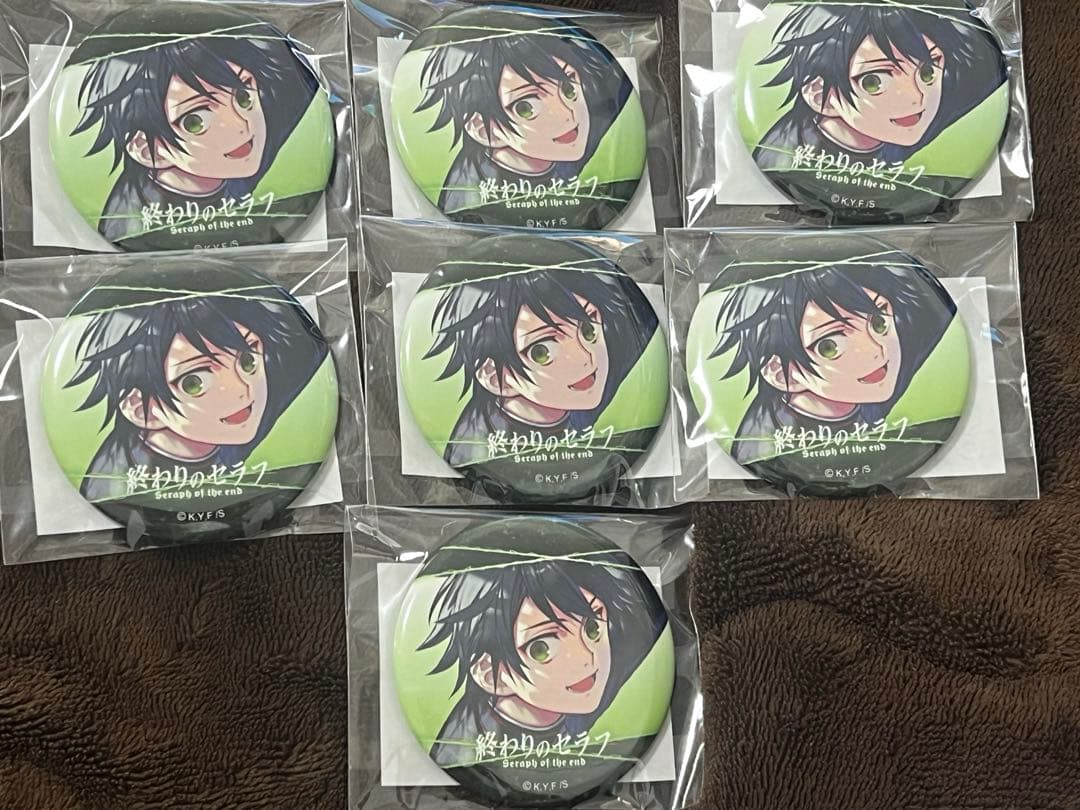 セラフ 1周年 缶バッジ① にこ】 一二三 缶バッジ 40点 終わりのセラフ