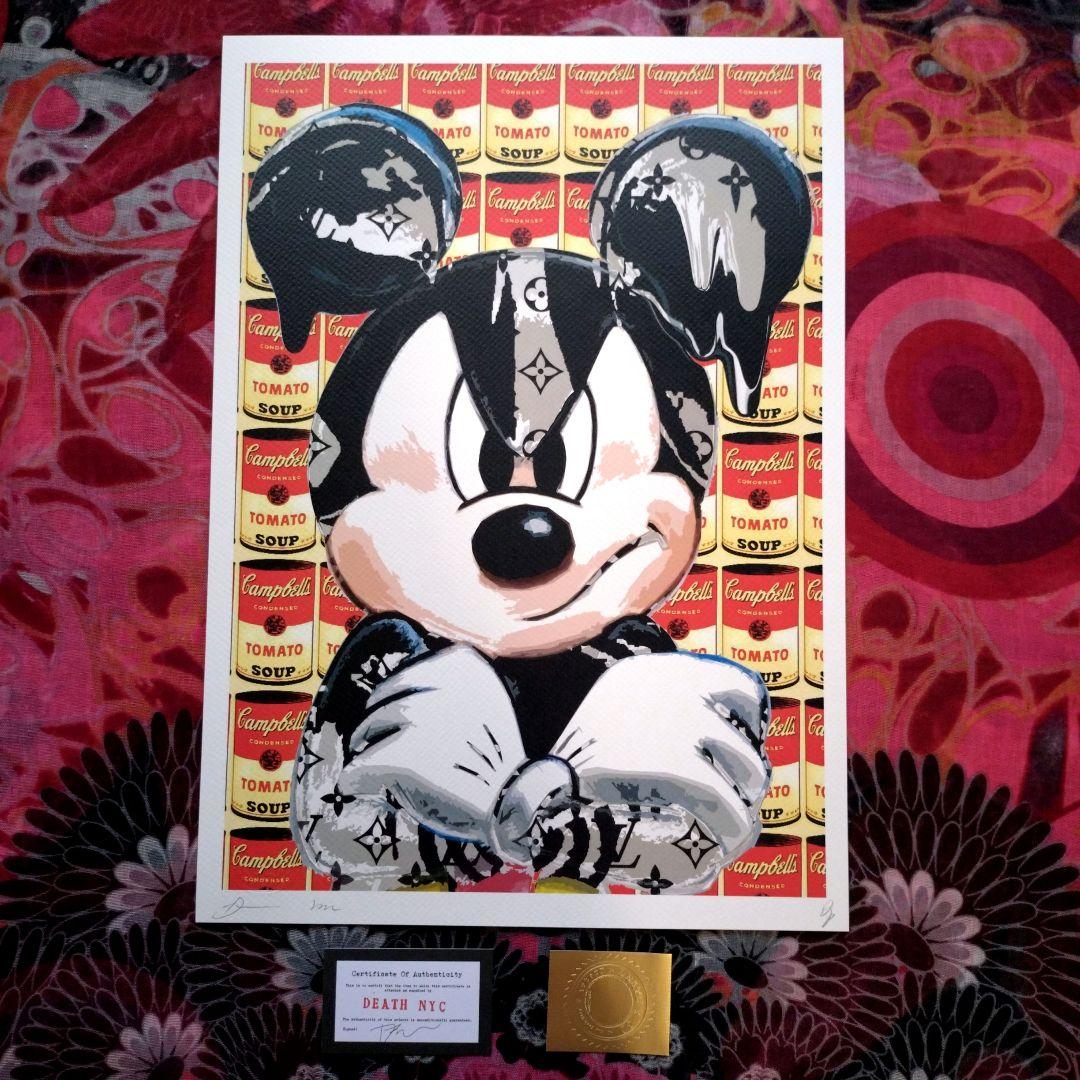 death nyc 世界限定100枚 ミッキーマウス アンディウォーホル