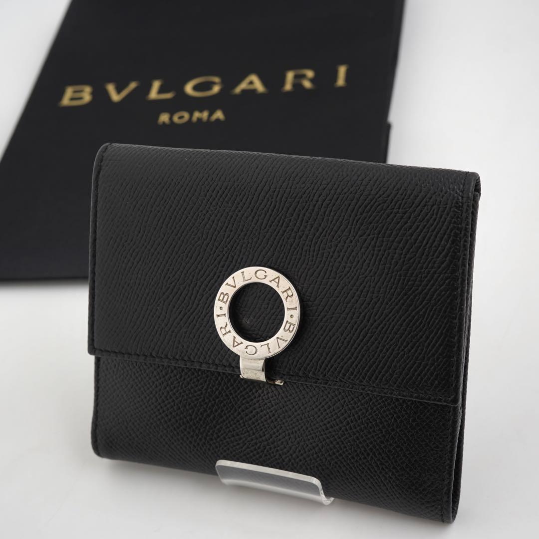 ✨プレゼント梱包✨BVLGARI ミニ財布ロゴマニアビーゼロワン