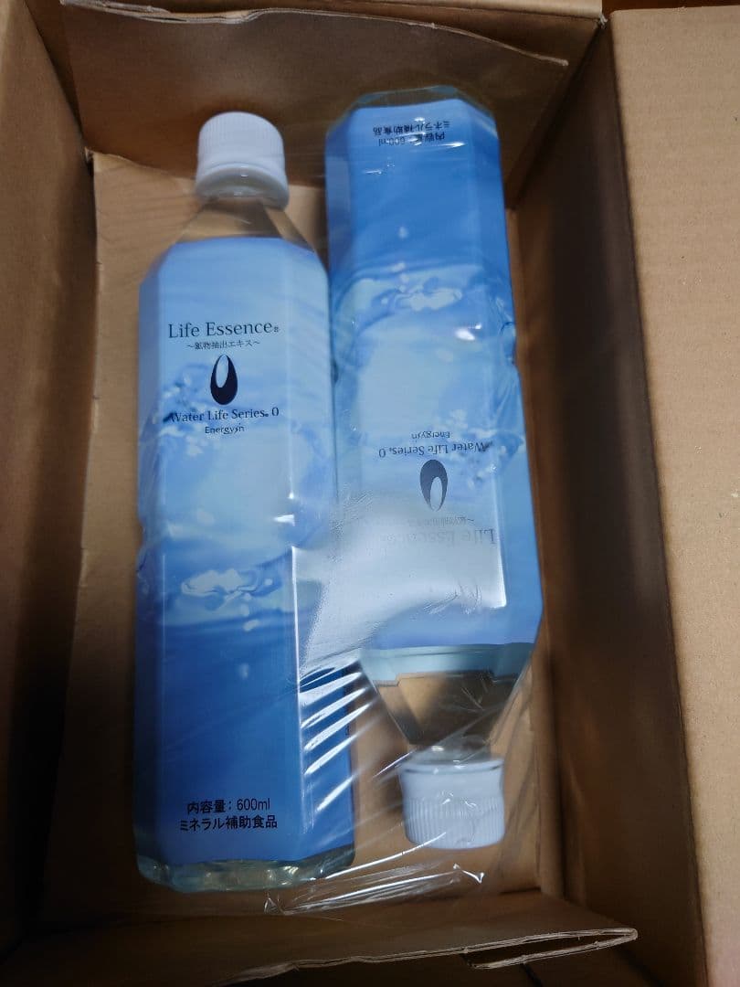 ポタポタクラブ　ライフエッセンス×2本 ポタポタクラブ クラブエコウォーター ライフエッセンス600ml×2本