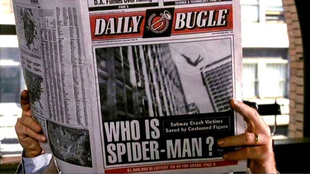 スパイダーマン 新聞 レプリカ デイリービューグル社 まとめ売り グッズ 小道具