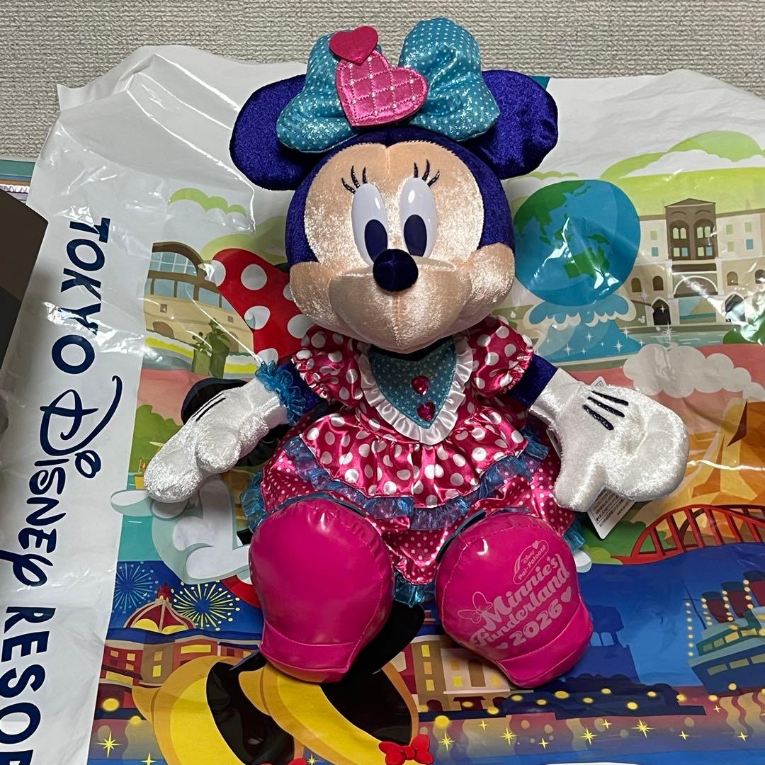 本日発送】2026 ミニーマウス ファンダーランド ぬいぐるみ - メルカリ