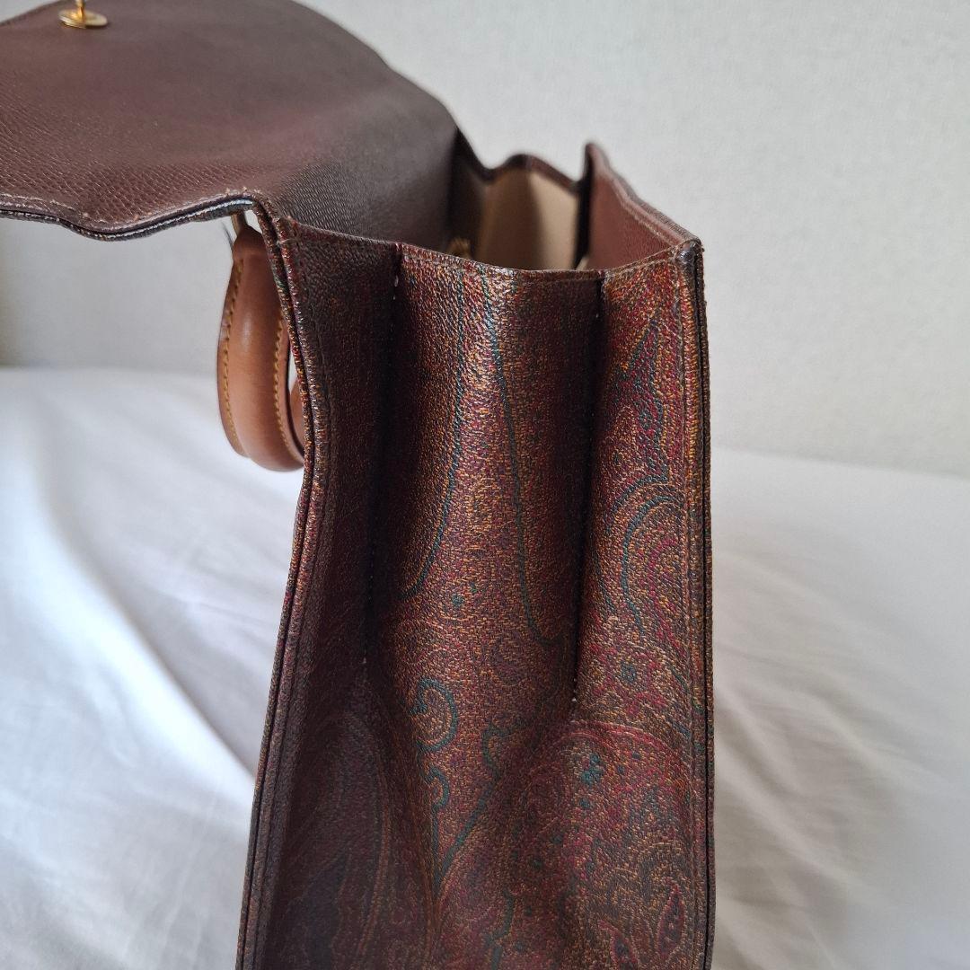 【美品】ETRO エトロ ハンドバッグ ショルダー 斜め掛け レディース