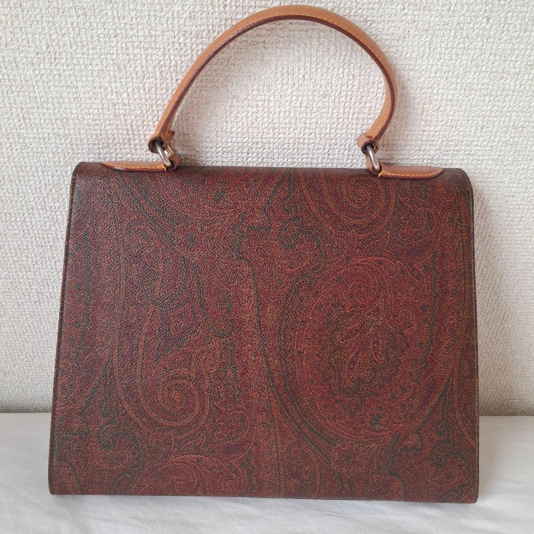 【美品】ETRO エトロ ハンドバッグ ショルダー 斜め掛け レディース