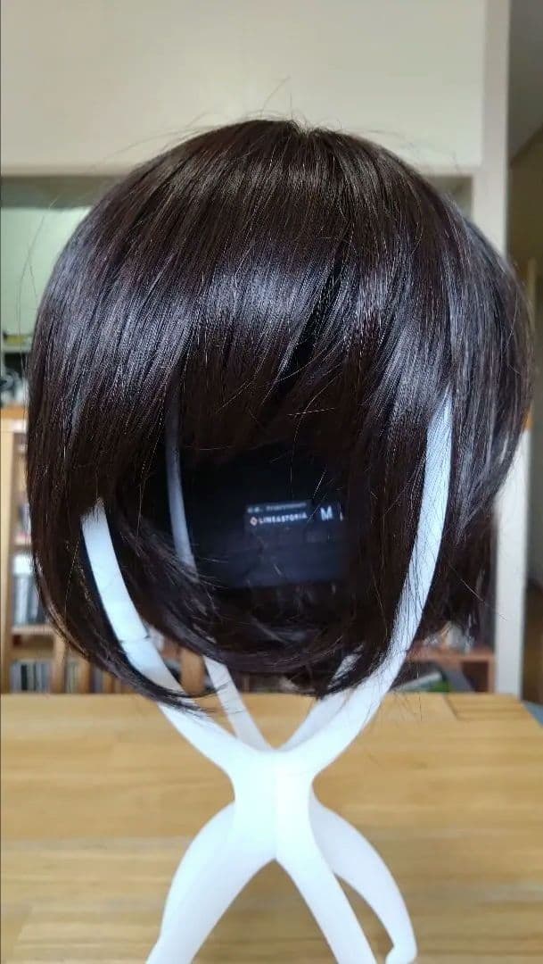 リネアストリア　フルウィッグ　 天使のマニッシュショート（人毛MIX）