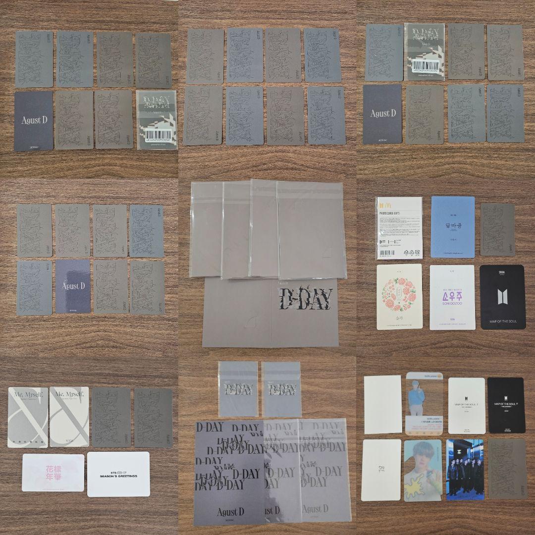 BTS AgustD SUGA ユンギ 特典 USA 限定 トレカ フォトカード