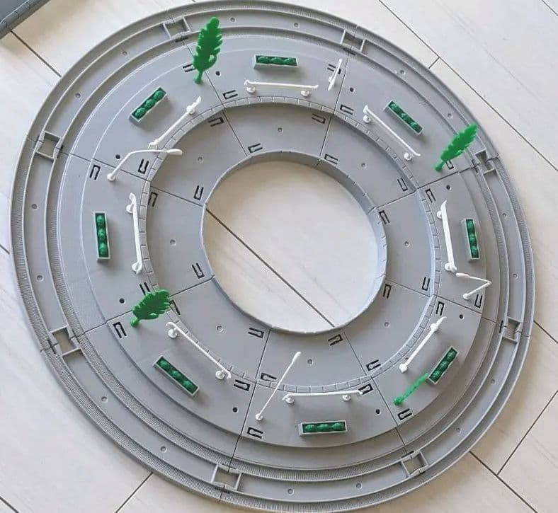 トミカプラレールワールド・モータートミカ用・プラロード・どうろ道路パーツ最終価格