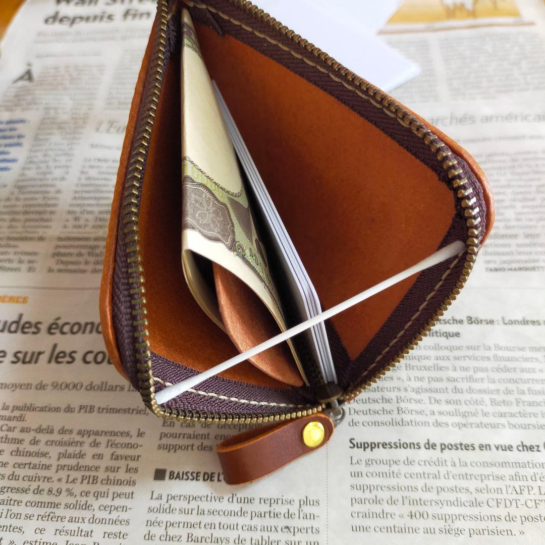 【ゲオルク】二つ折りスリムウォレット