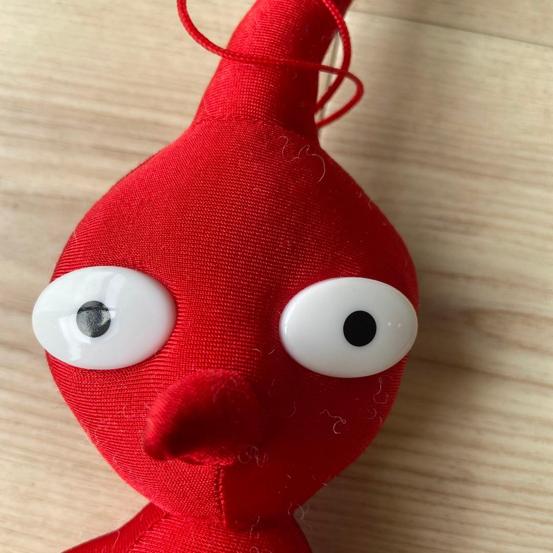 任天堂　赤ピクミン　ぬいぐるみ　平成レトロ　日本オート玩具　当時物　レア　希