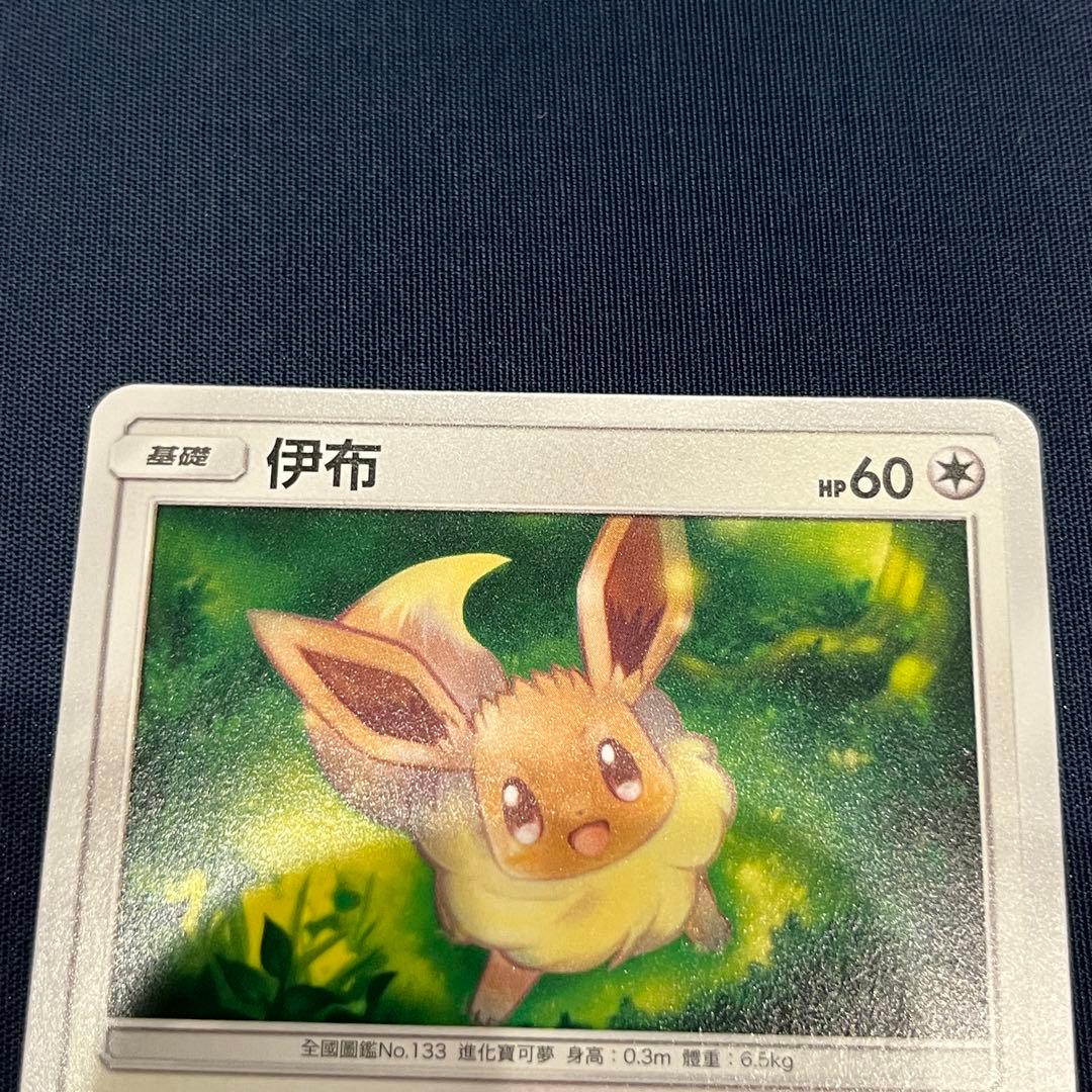 正規品 中国語 ポケモンカード ポケカ イーブイ ノーマル 伊布 海外