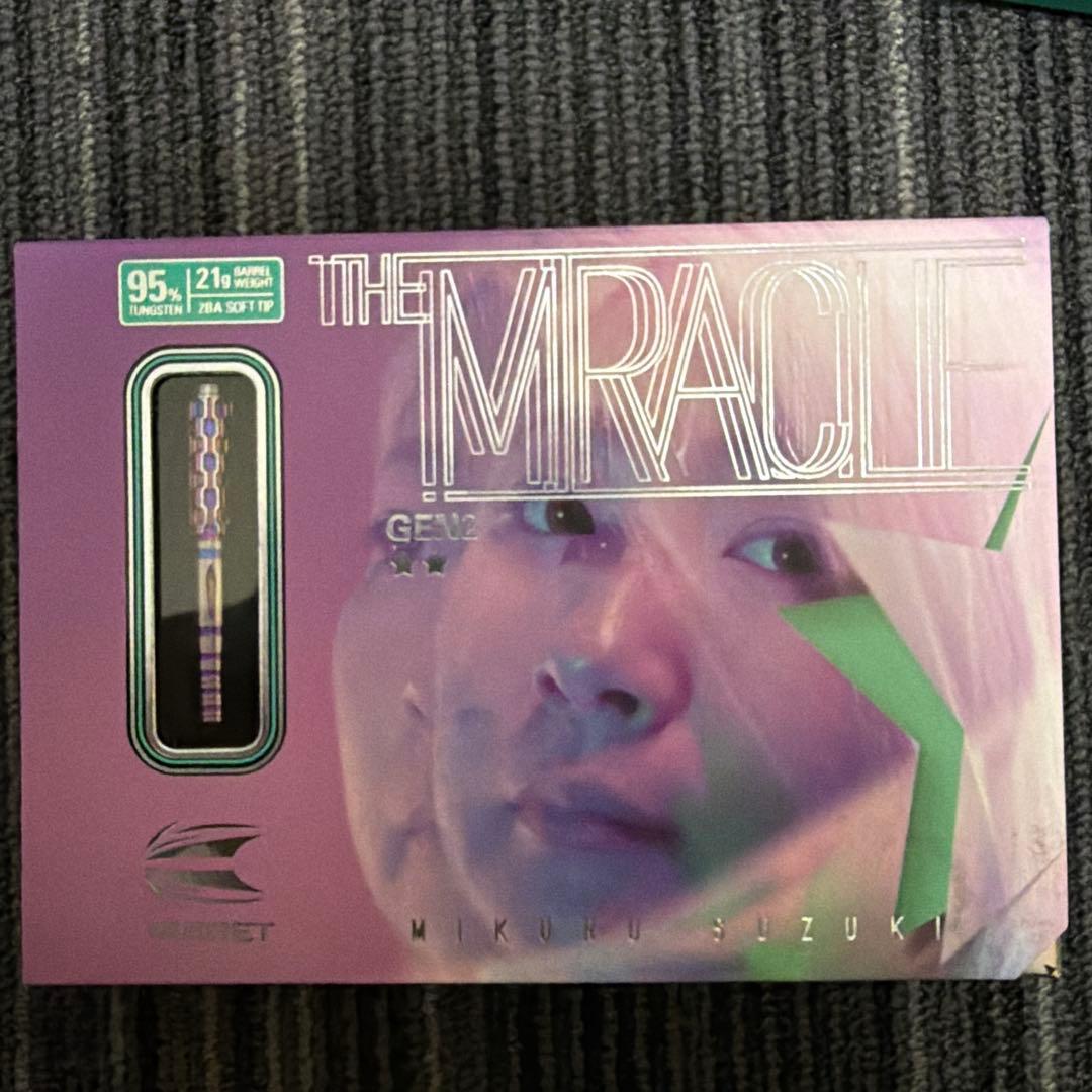 ★TARGET THE MIRACLE G2 210068 鈴木未来ダーツセット Amazon | TARGET 【ターゲット】 ザ ミラクル 47 鈴木未来選手モデル
