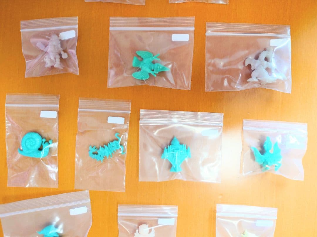 バラ売り可 ネクロスの要塞 7弾 14種 14体 レトロ フィギュア ロッテ