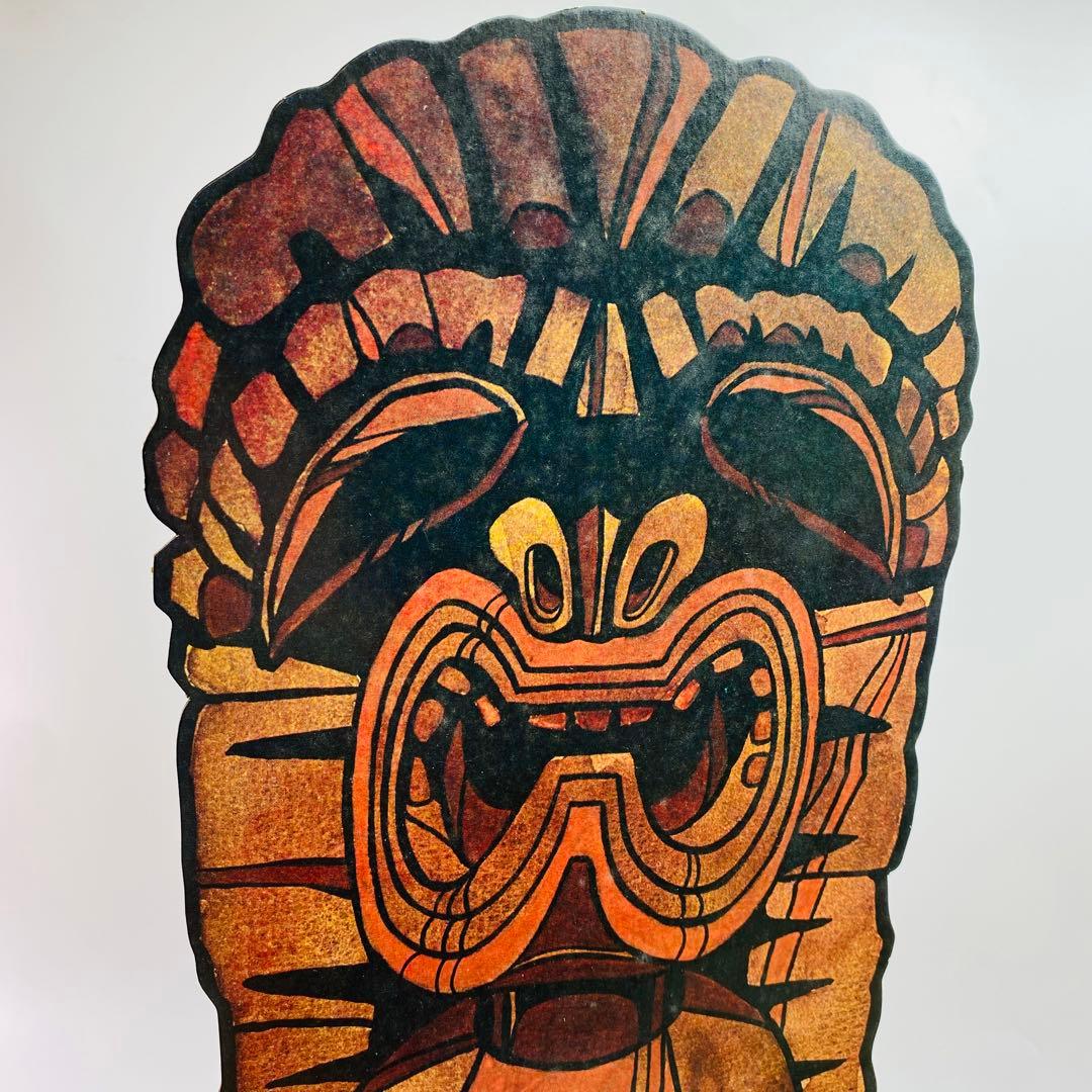 ユナイテッド航空 ハワイ路線販促用 サインボード メネフネ&Tiki 非売品