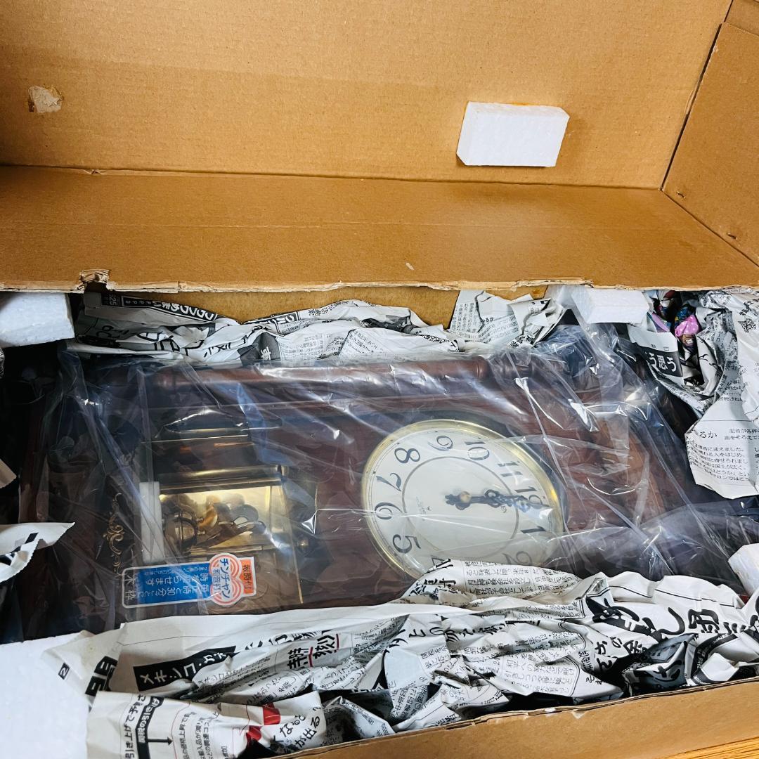 【未使用現状品】CITIZEN QUARTZ HOUR STRIKE 掛け時計