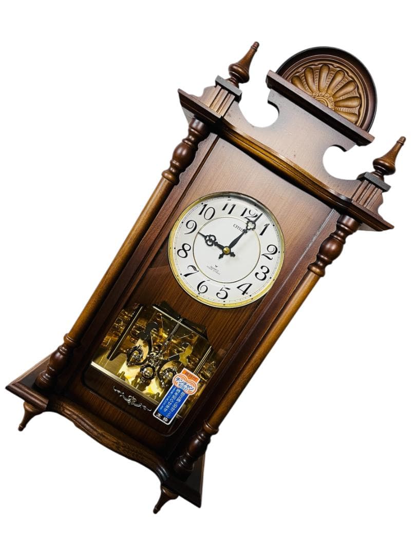 【未使用現状品】CITIZEN QUARTZ HOUR STRIKE 掛け時計