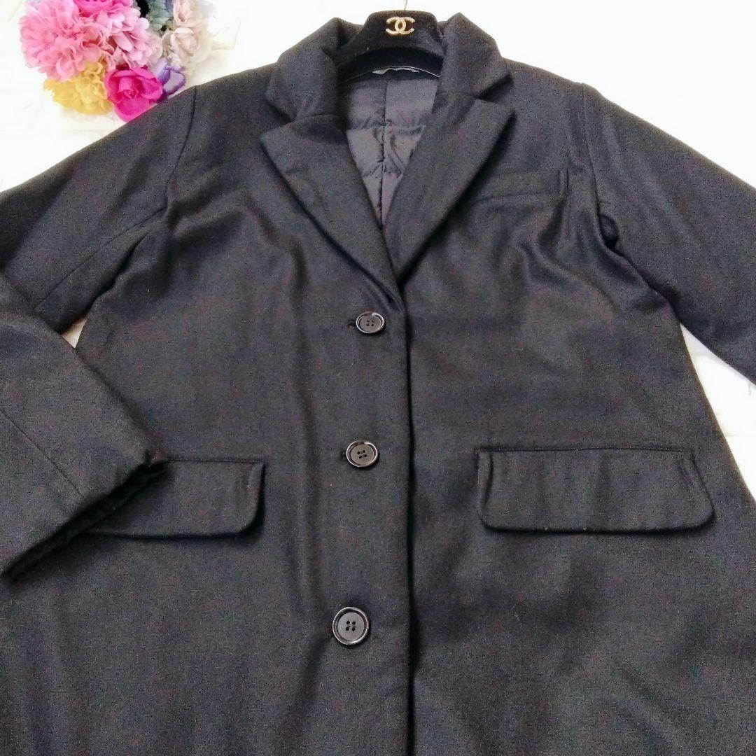 美品♪ セオリーリュクス ダウンチェスターコート ウール 40 L