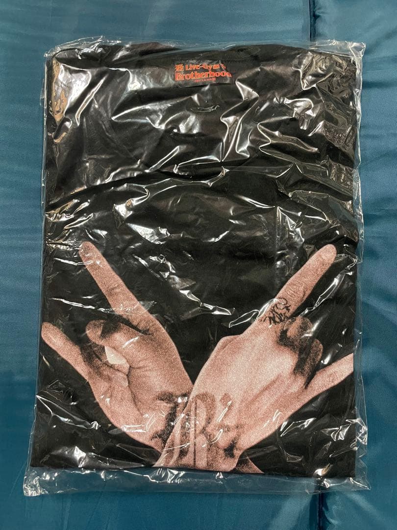 B'z LIVE-GYM ’99 Brotherhood Tシャツ☆未使用 B'z Brotherhood Tシャツ オリジナル 99年 黒タグ 激レアの通販 by