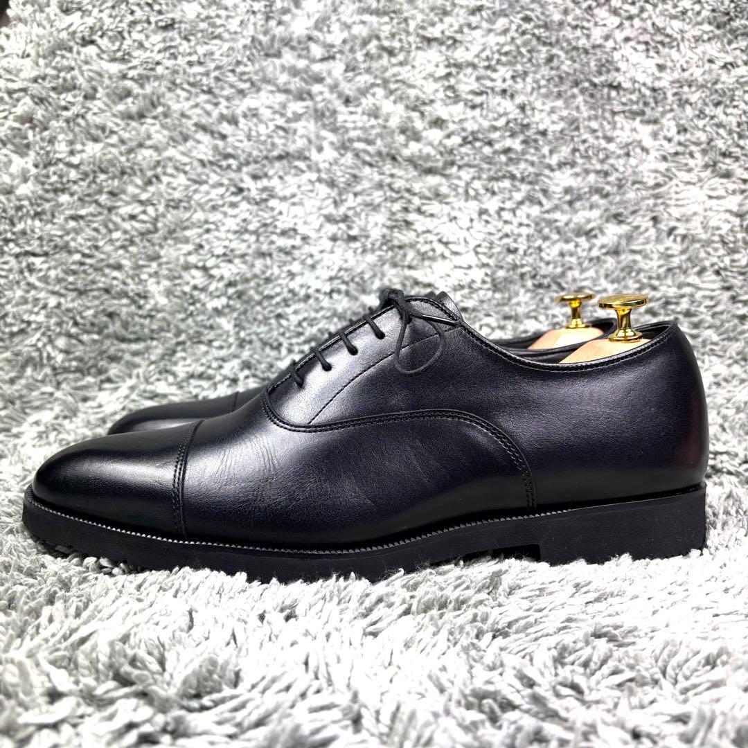 極美品✨リーガル REGAL ストレートチップ レザー ブラック 黒 軽量