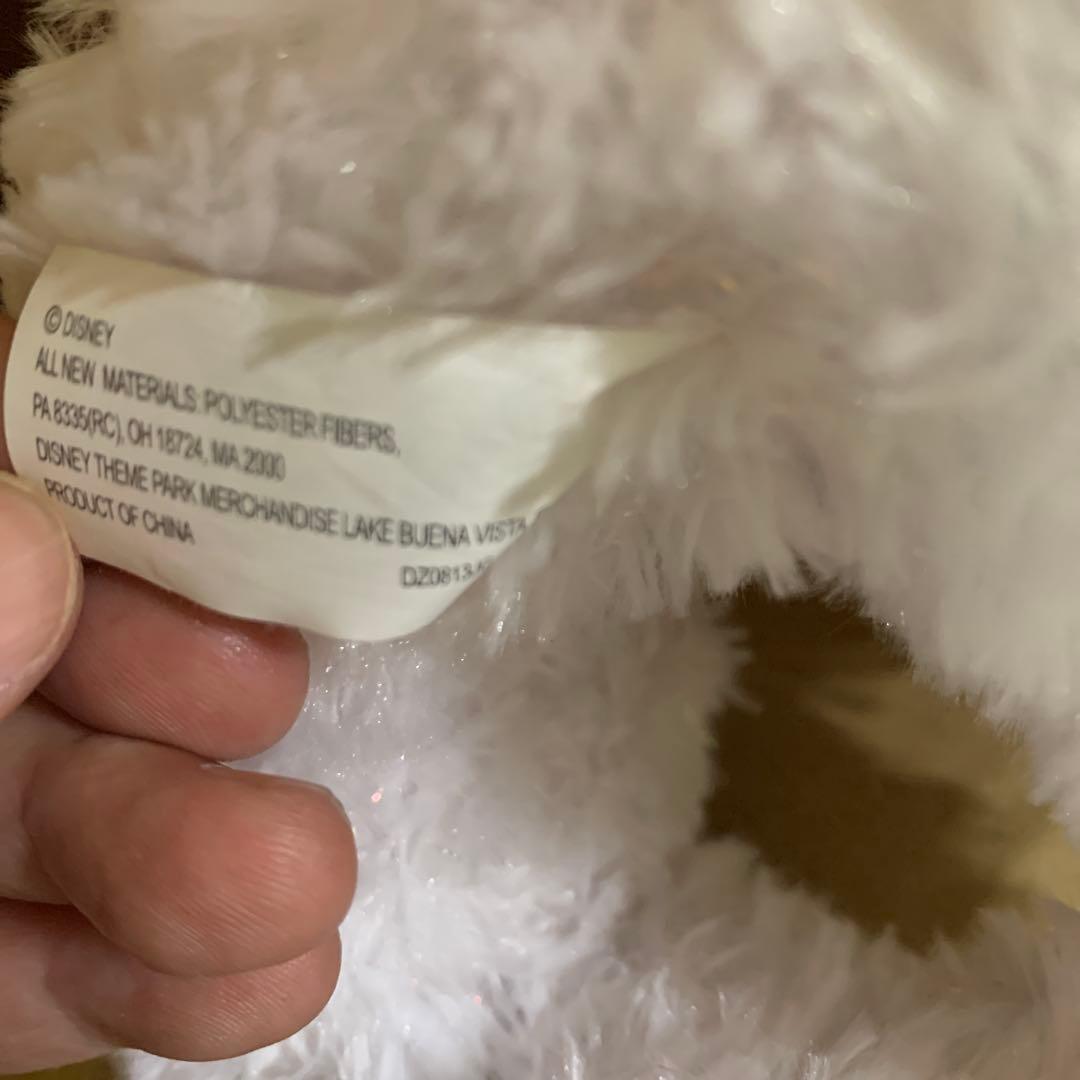 ディズニー WDW 海外 ホワイト ダッフィー 2007 ぬいぐるみ クリスマス