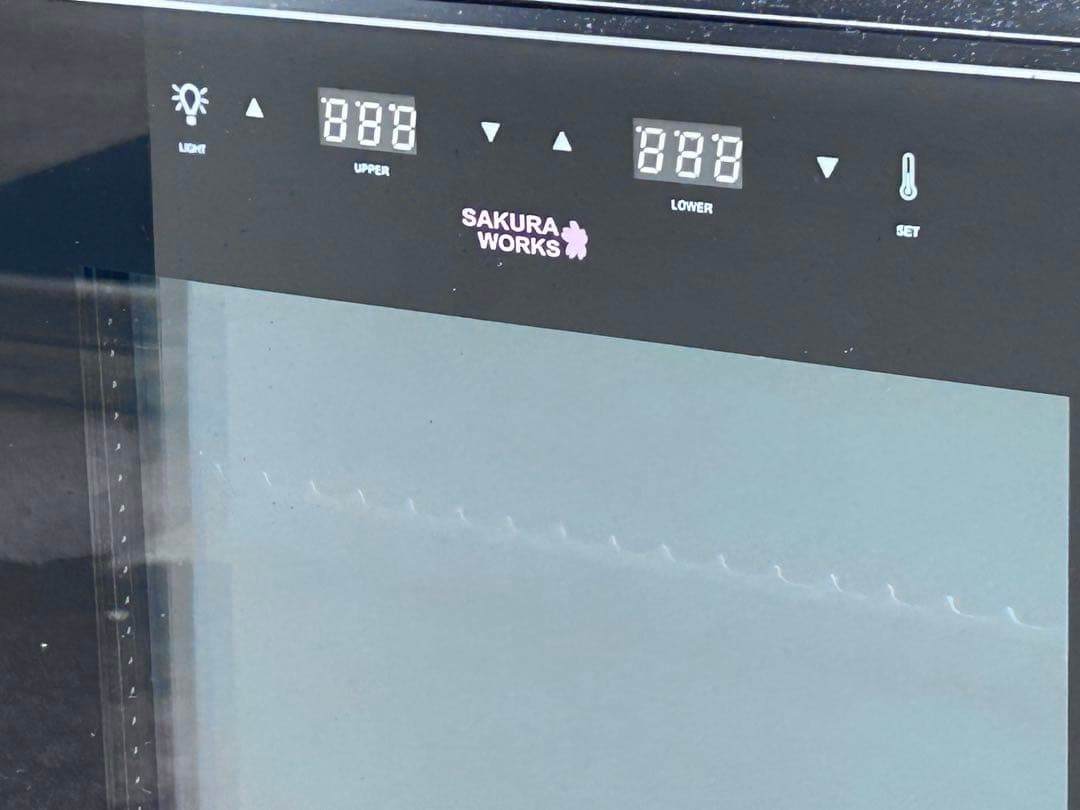 さくら製作所 SB38 低温冷蔵機能付ワインセラー 38本収容タイプ　-366-