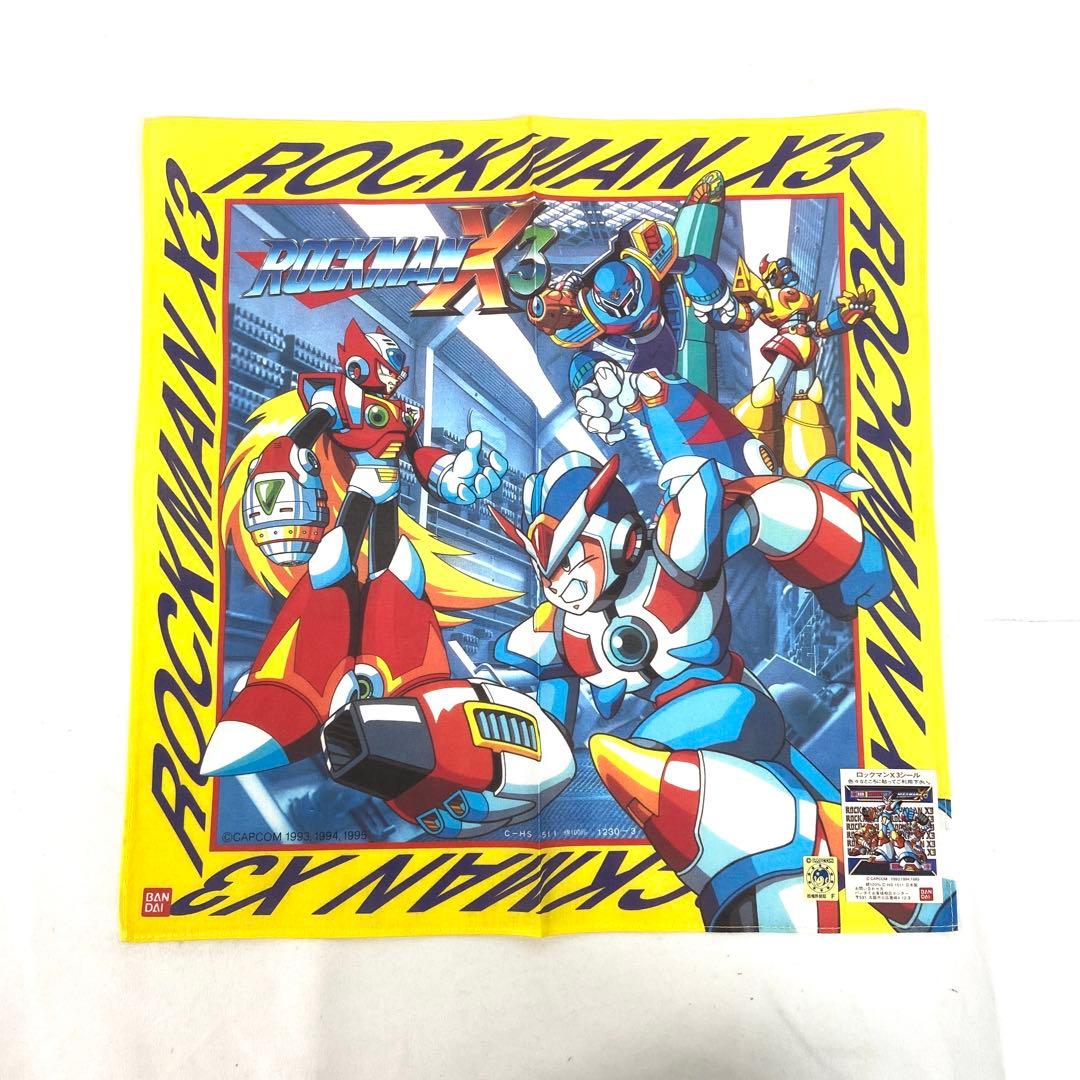 ロックマン ROCKMAN X3 ハンカチ 10枚 セット