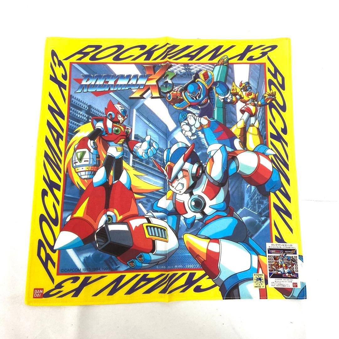 ロックマン ROCKMAN X3 ハンカチ 10枚 セット