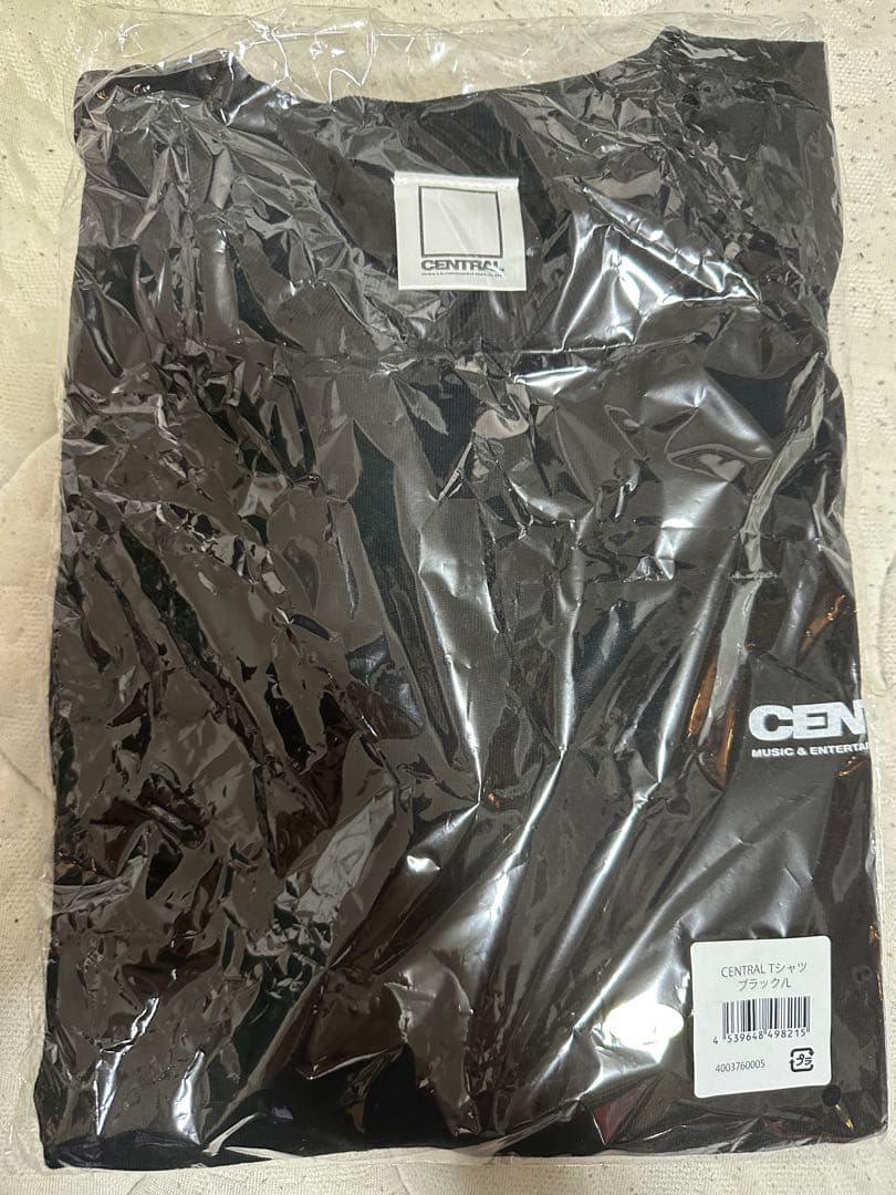 Lサイズ】CENTRAL FEST2025 オフィシャルTシャツ（BLACK）