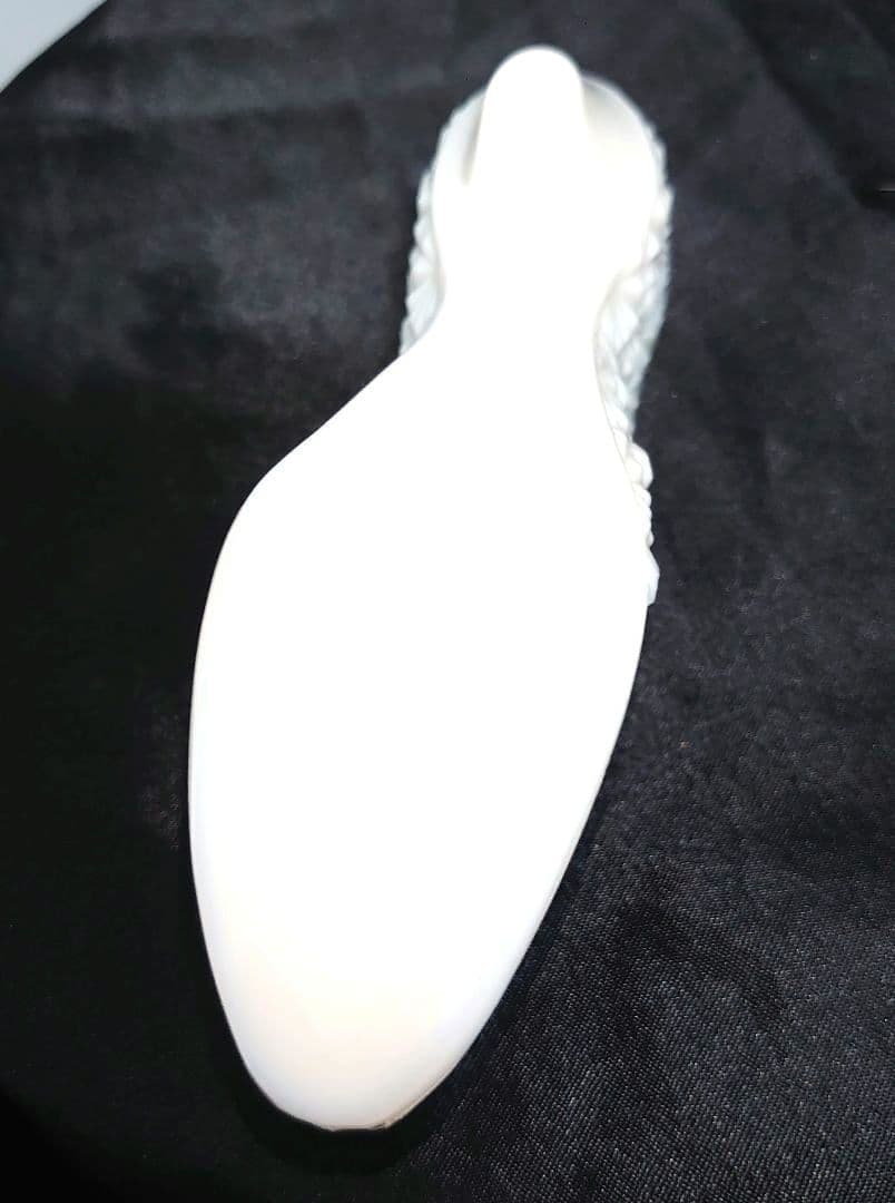 60 -70代 フェントン シューズ オパール ミルク デイジー柄 2つバラ売可