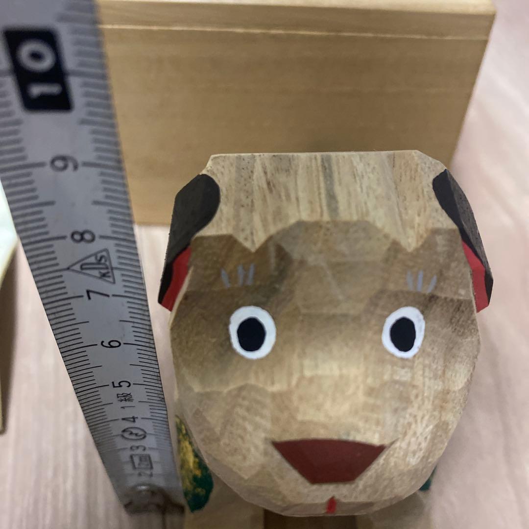 高橋勇二 木製犬の置物 期間限定値下げ