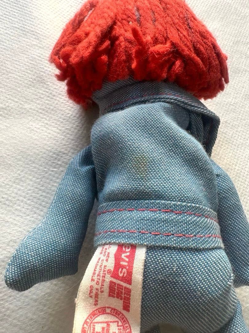Levi's Denim Rag Doll リーバイス人形　70s