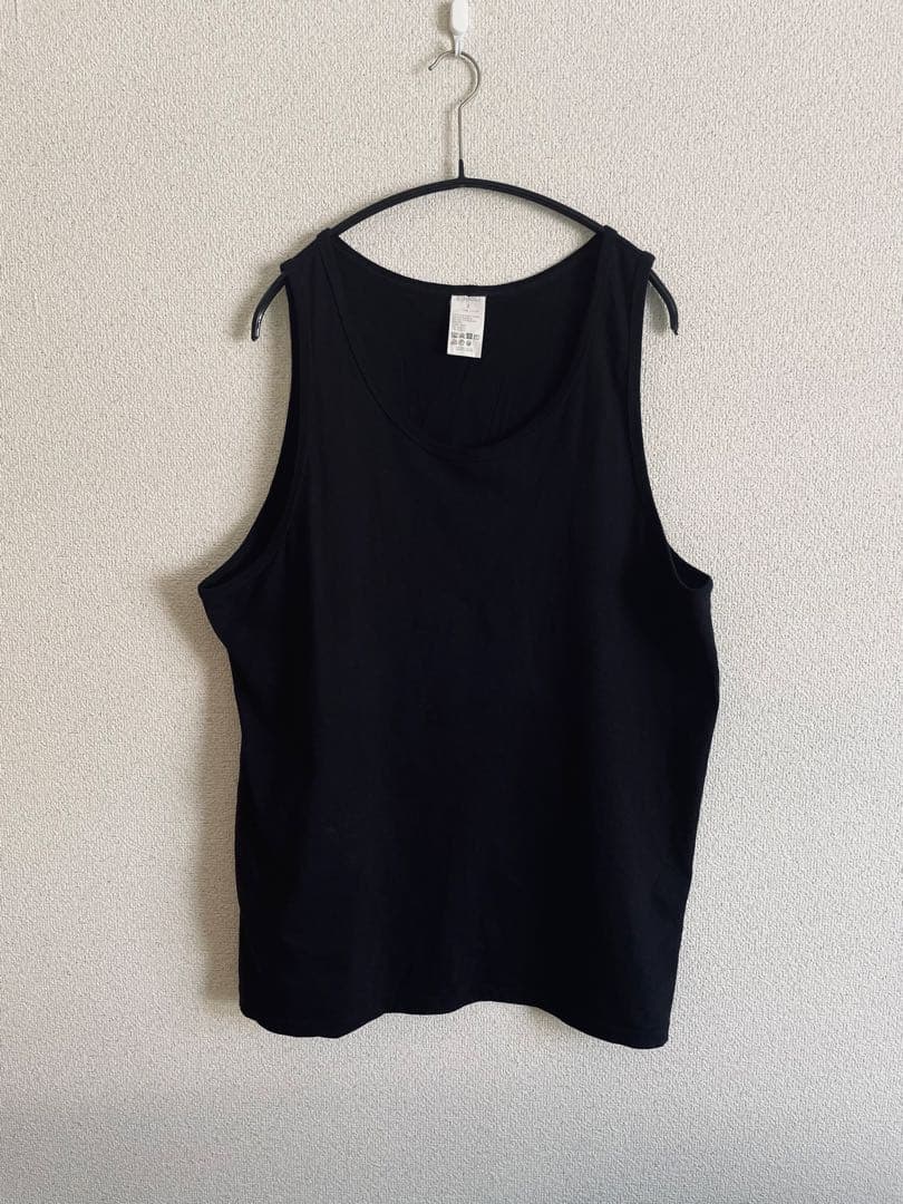 24SS COMOLI サープラスタンクトップ BLACK 2 ① COMOLI _ サープラス タンクトップ ( Black ) | Tronica