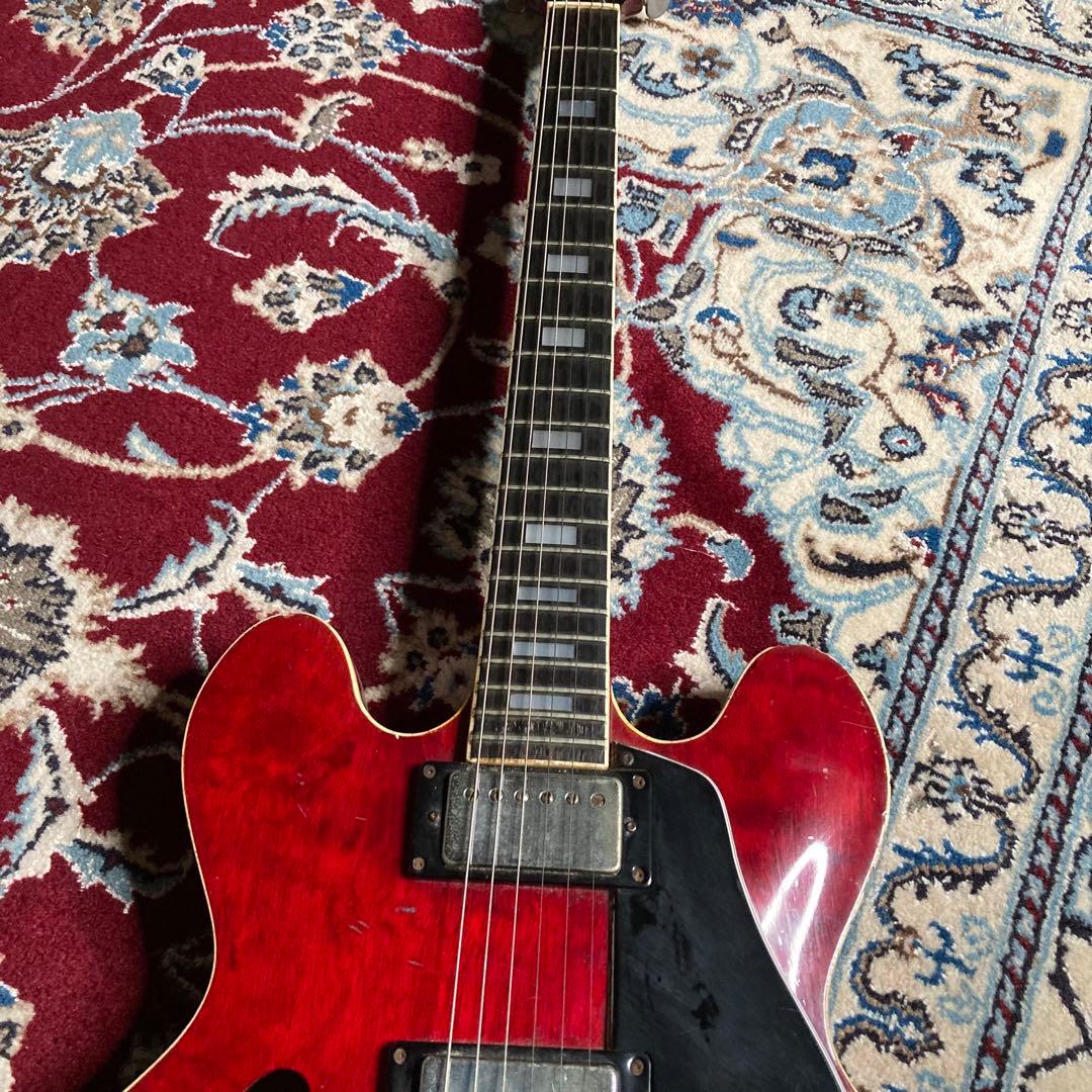 ジャパンヴィンテージ Greco フルアコギター SA-550 1977年製