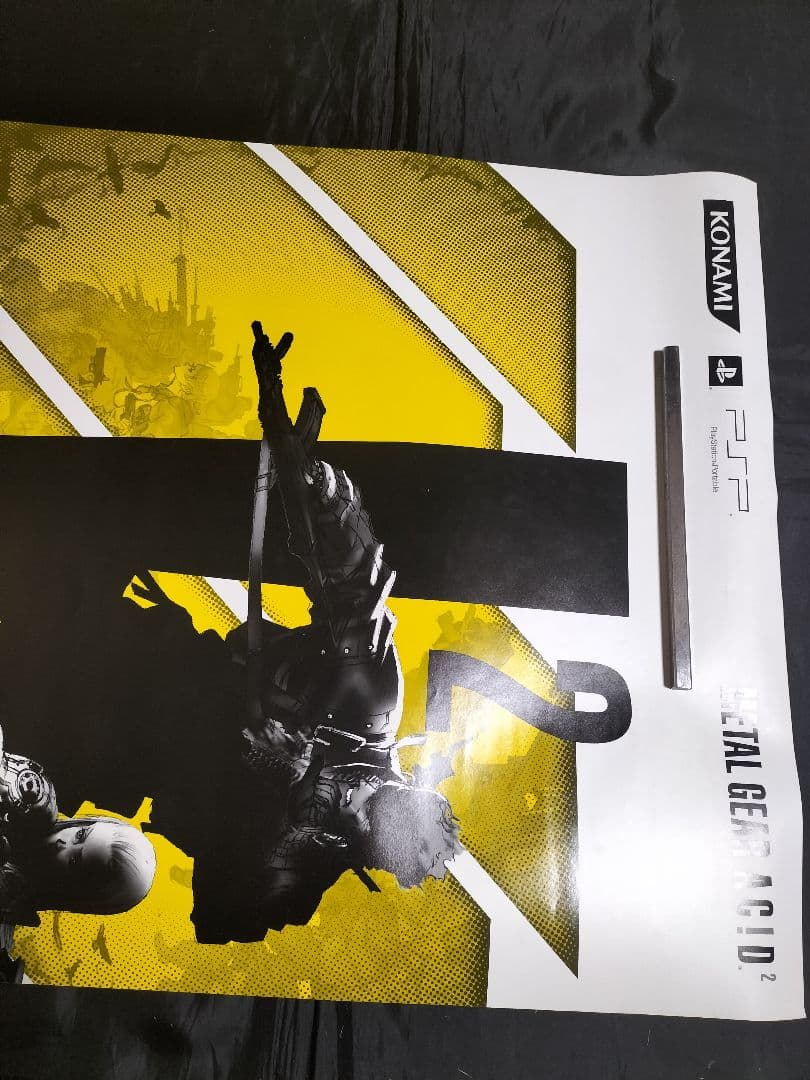 販促 B2ポスター　メタルギア アシッド2 メタルギアソリッド 店頭 当時物