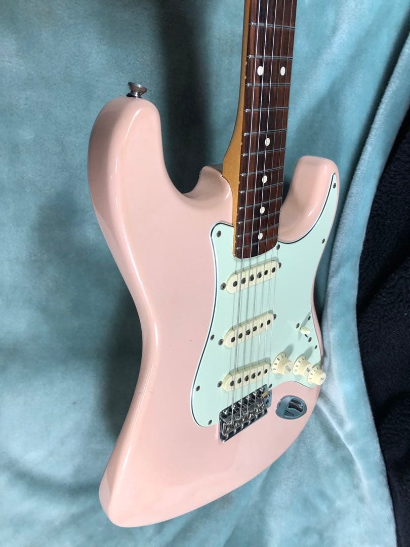 シェルピンクのストラトキャスター（フェンダーメキシコ） 楽天市場