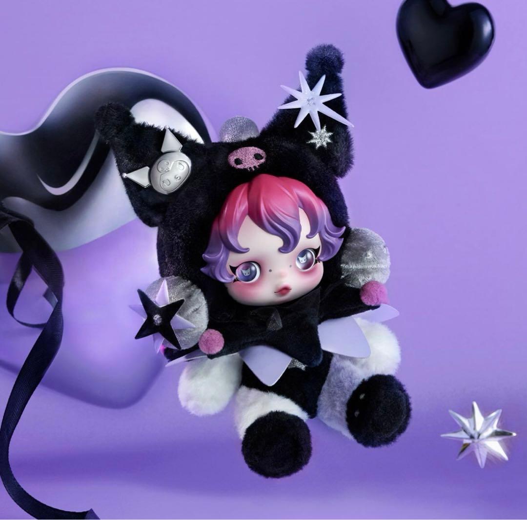 SKULLPANDA マイメロ クロミ ぬいぐるみペンダント　スカルパンダ　①