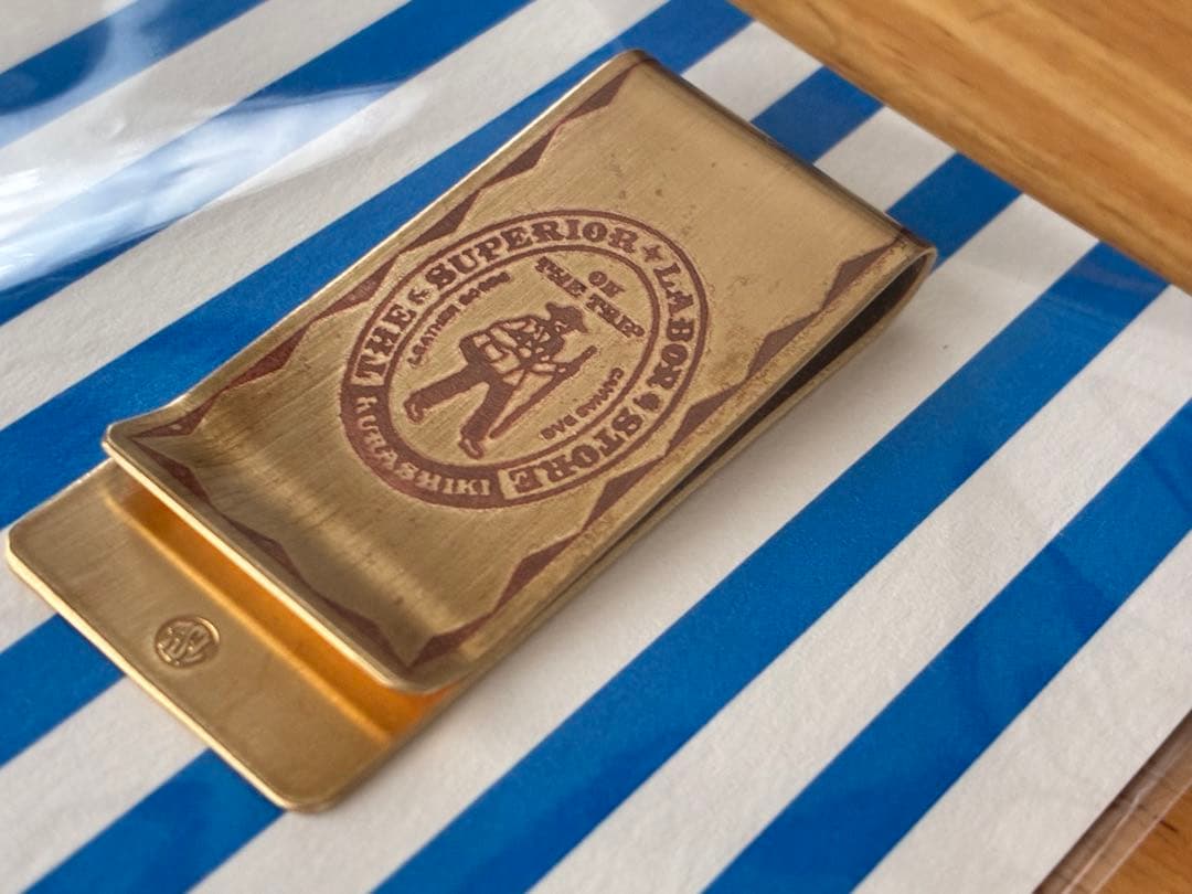 ブラスマネークリップ 倉敷限定 シュペリオールレイバー トラベラーズ