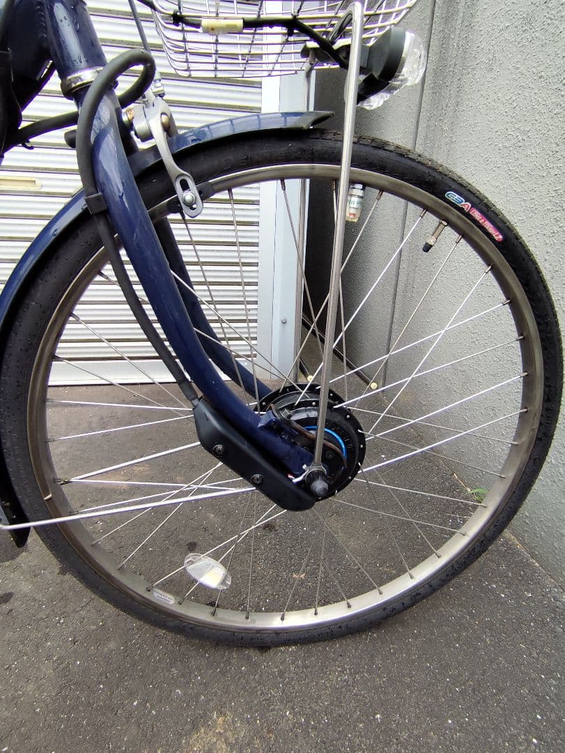 ブリヂストン　フロンティア　ベルト駆動チェーン交換不要　電動アシスト自転車