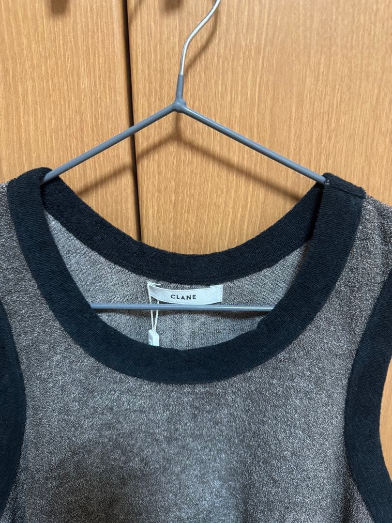 トップス CLANE PILE FLARE TANK TOPS