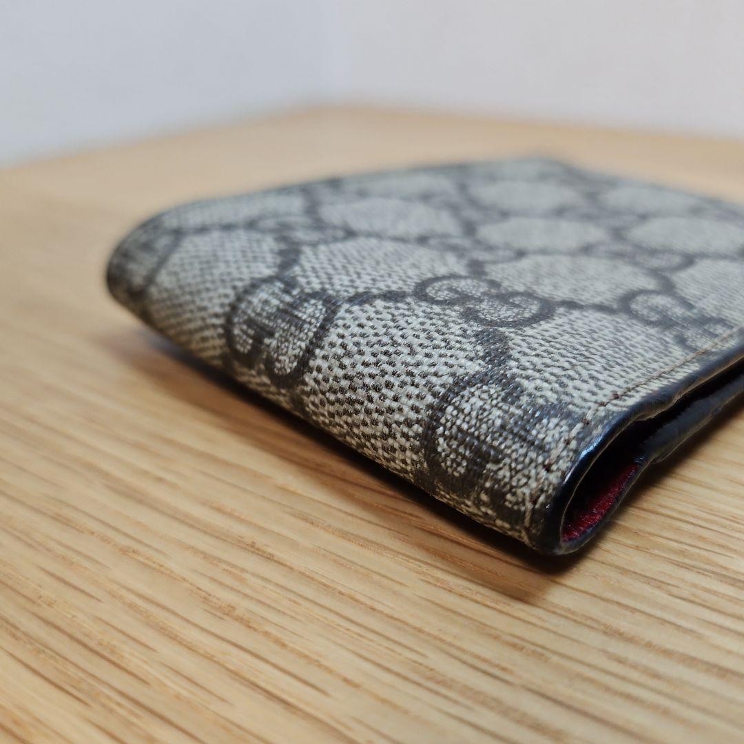 希少 グッチ GG スプリーム メモパッド 手帳カバー GGスプリーム ペン付