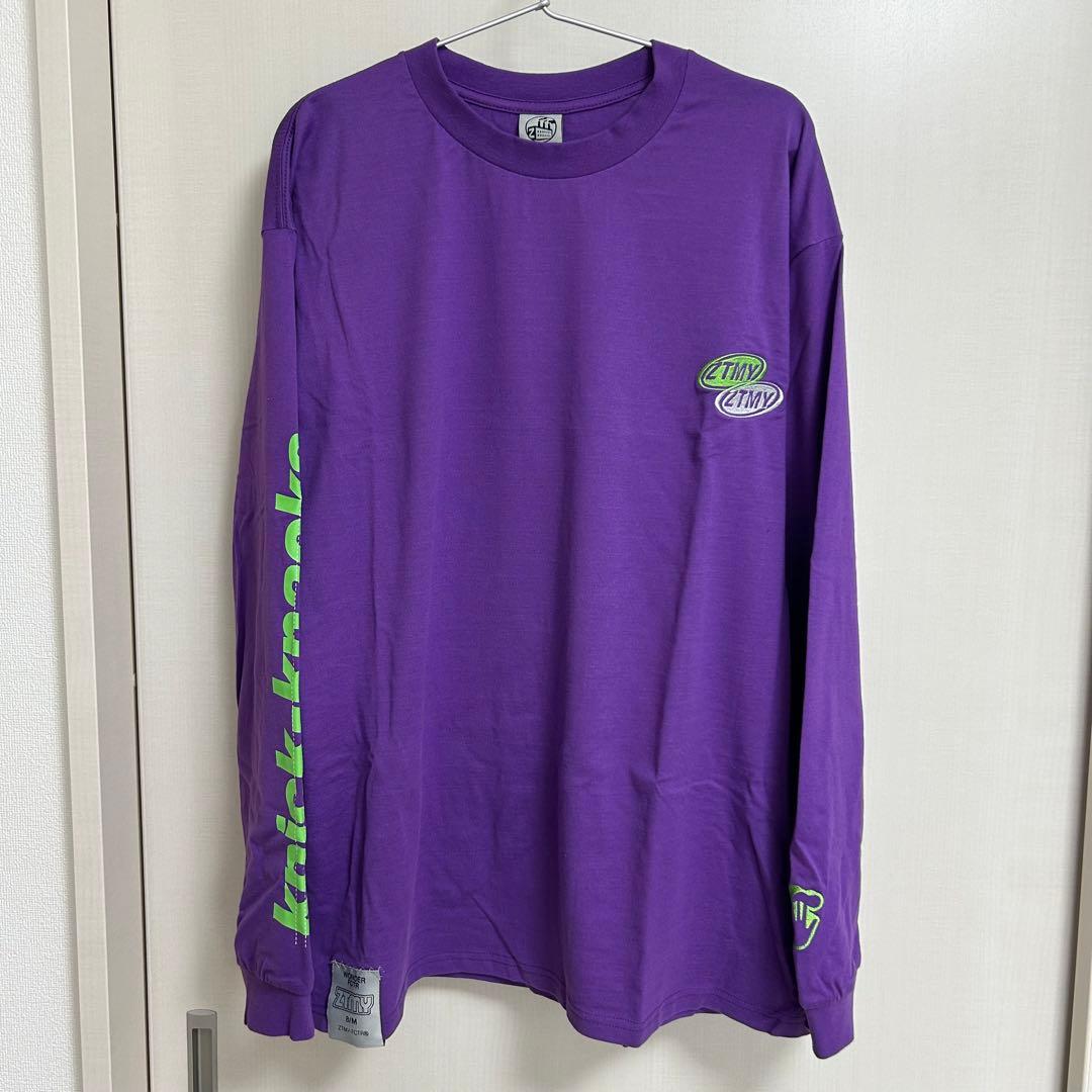 ずとまよ ロンT 紫 ライブグッズ ずっと真夜中でいいのに。ずとまよ