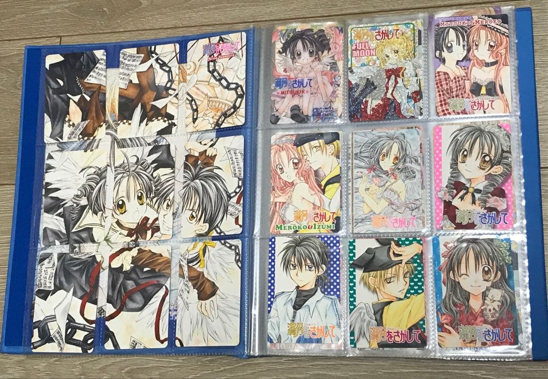 りぼん キャラクターカードコレクション 満月をさがして ファイル 種村有菜