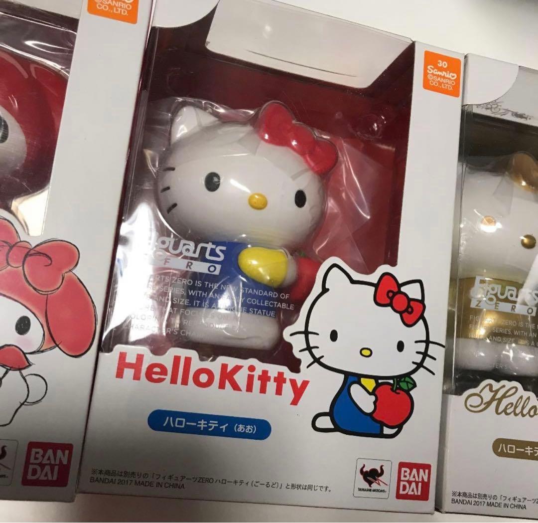 3体セット フィギュアーツZERO ハローキティ 金、青 マイメロディ