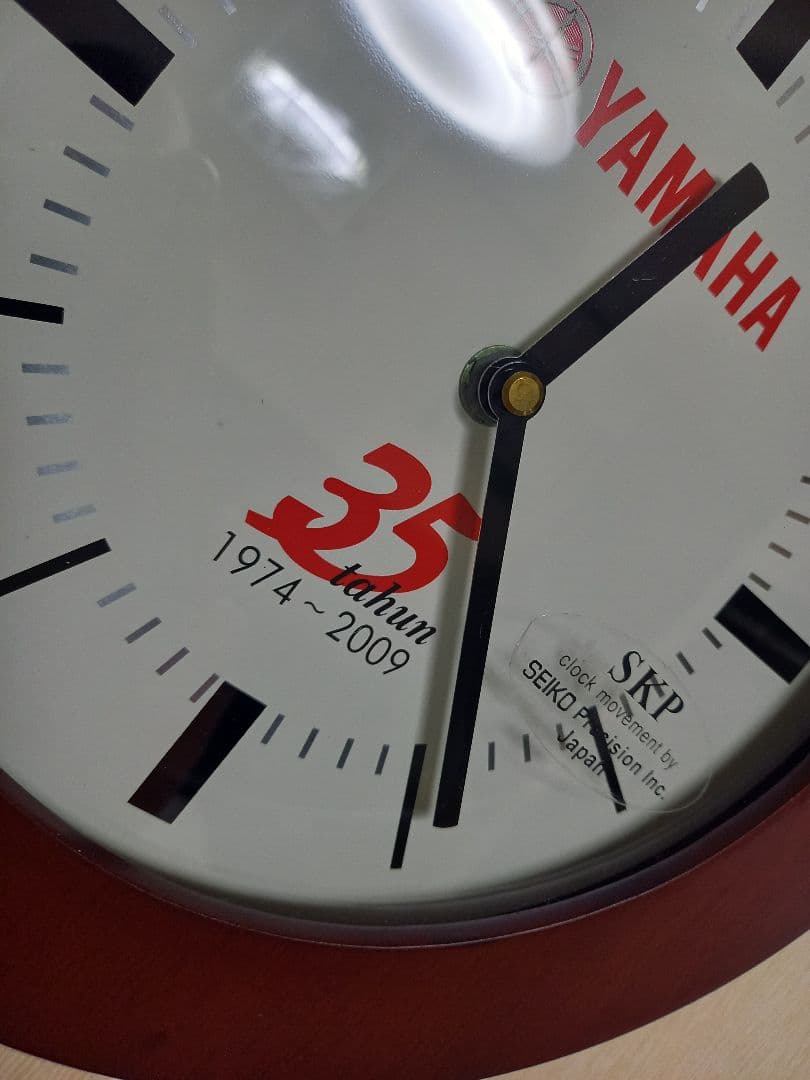 非売品 ヤマハ ノベルティ セイコー プレシジョン 壁掛け時計 - メルカリ
